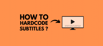 How to hardcode subtitles