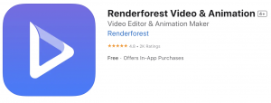 RenderForest Animation App