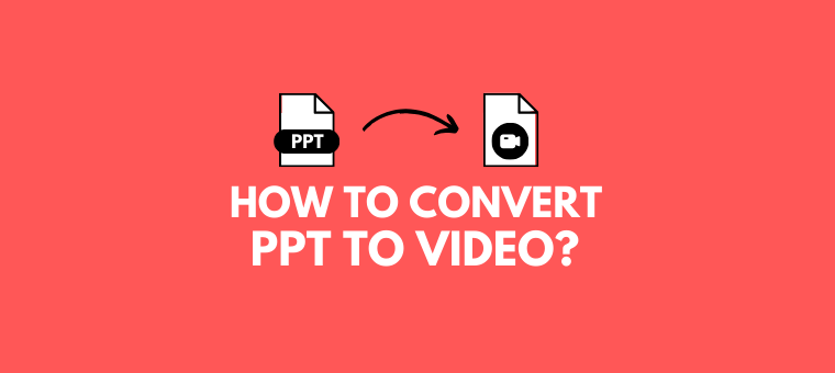 How to convert ppt to video