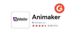 Animaker g2 rating