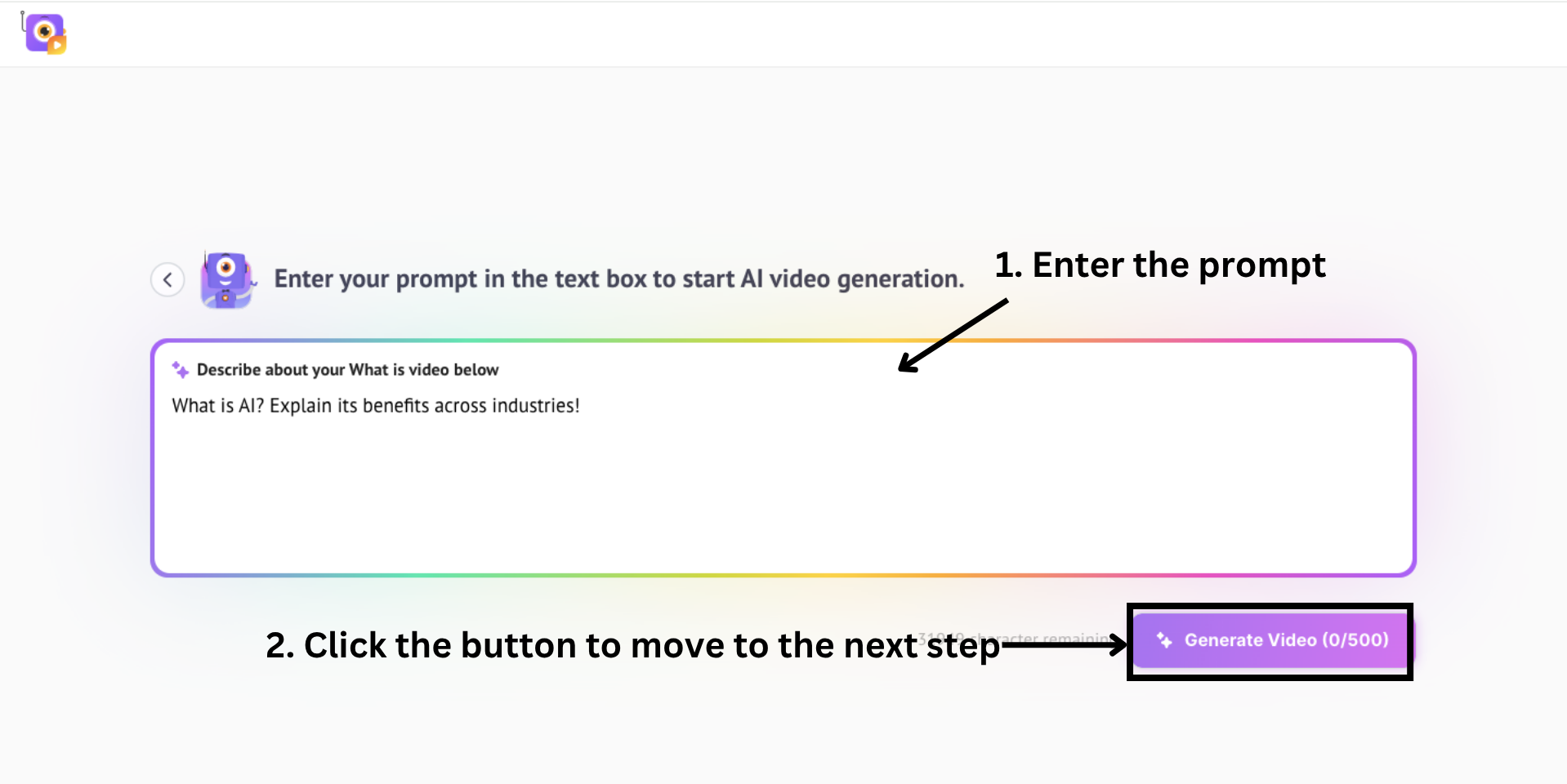 text to animation prompts
