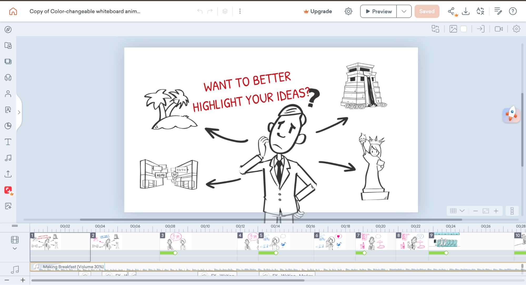 Vyond Whiteboard Animation software