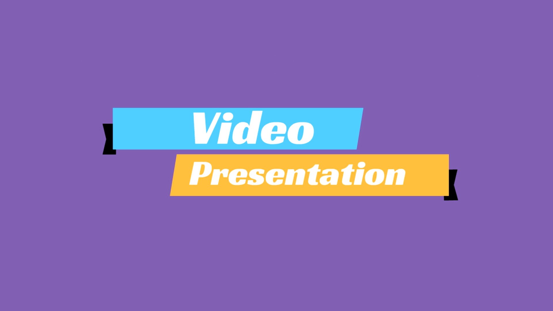 Video Presentation maker