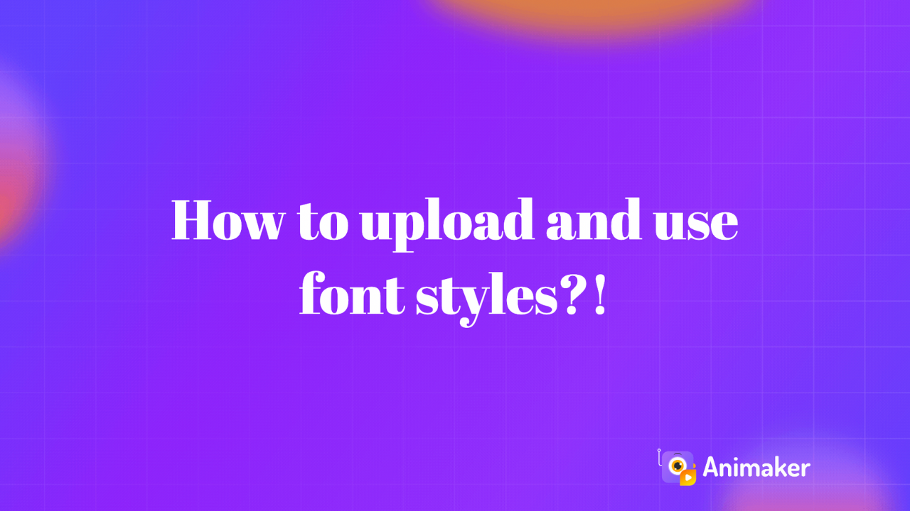 How to upload and use font styles?!