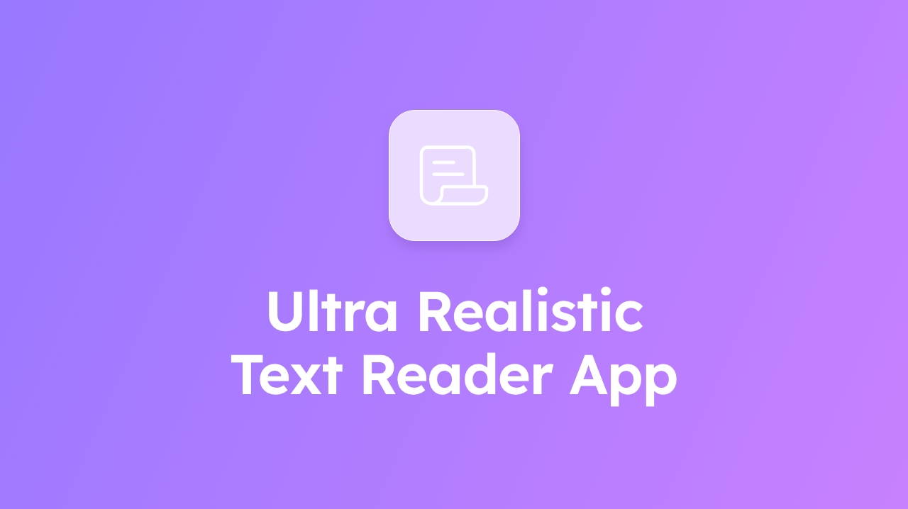text reader app