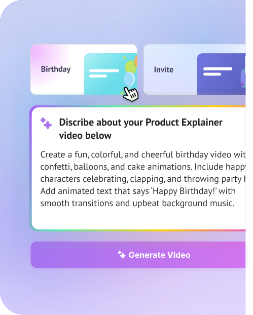 Enter Your Birthday Video Prompt