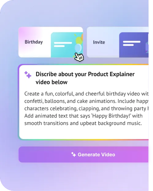 Enter Your Birthday Video Prompt