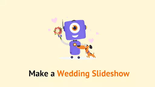 Make wedding slideshow video