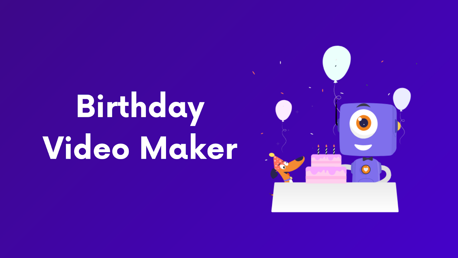 Birthday Video Maker 1000 Templates Songs It S Free