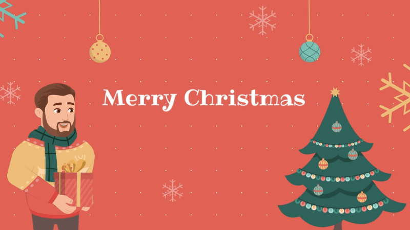 1 Christmas Video Maker: Create your video greeting for free!