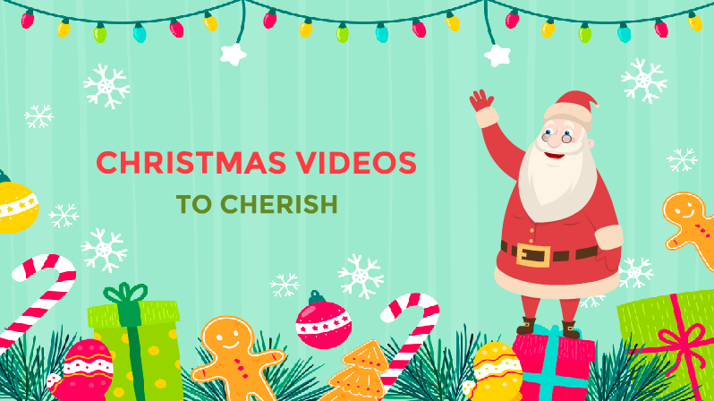 Merry Christmas 2022  Fun Christmas Screensaver Cartoon for Kids