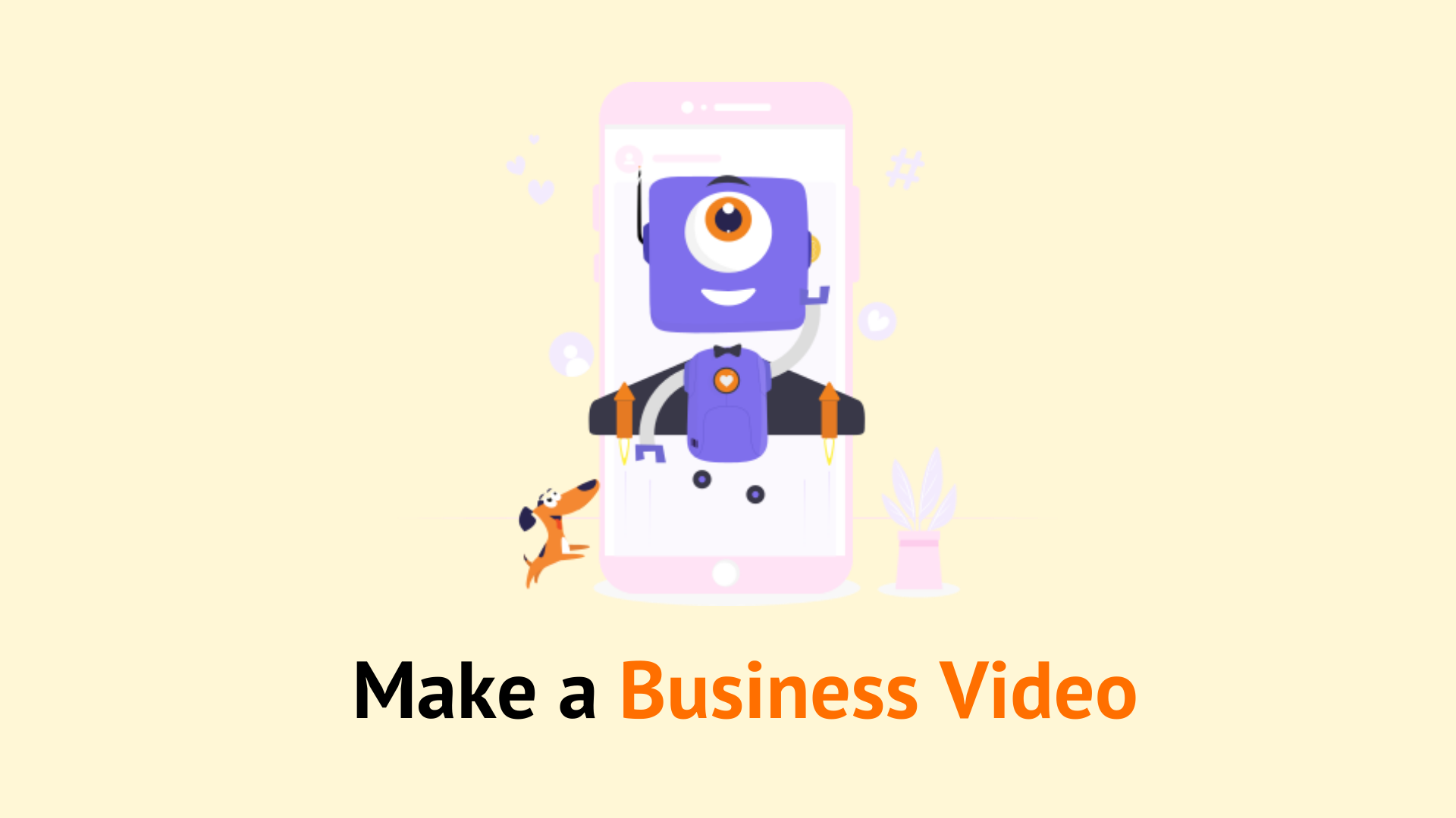Business video maker