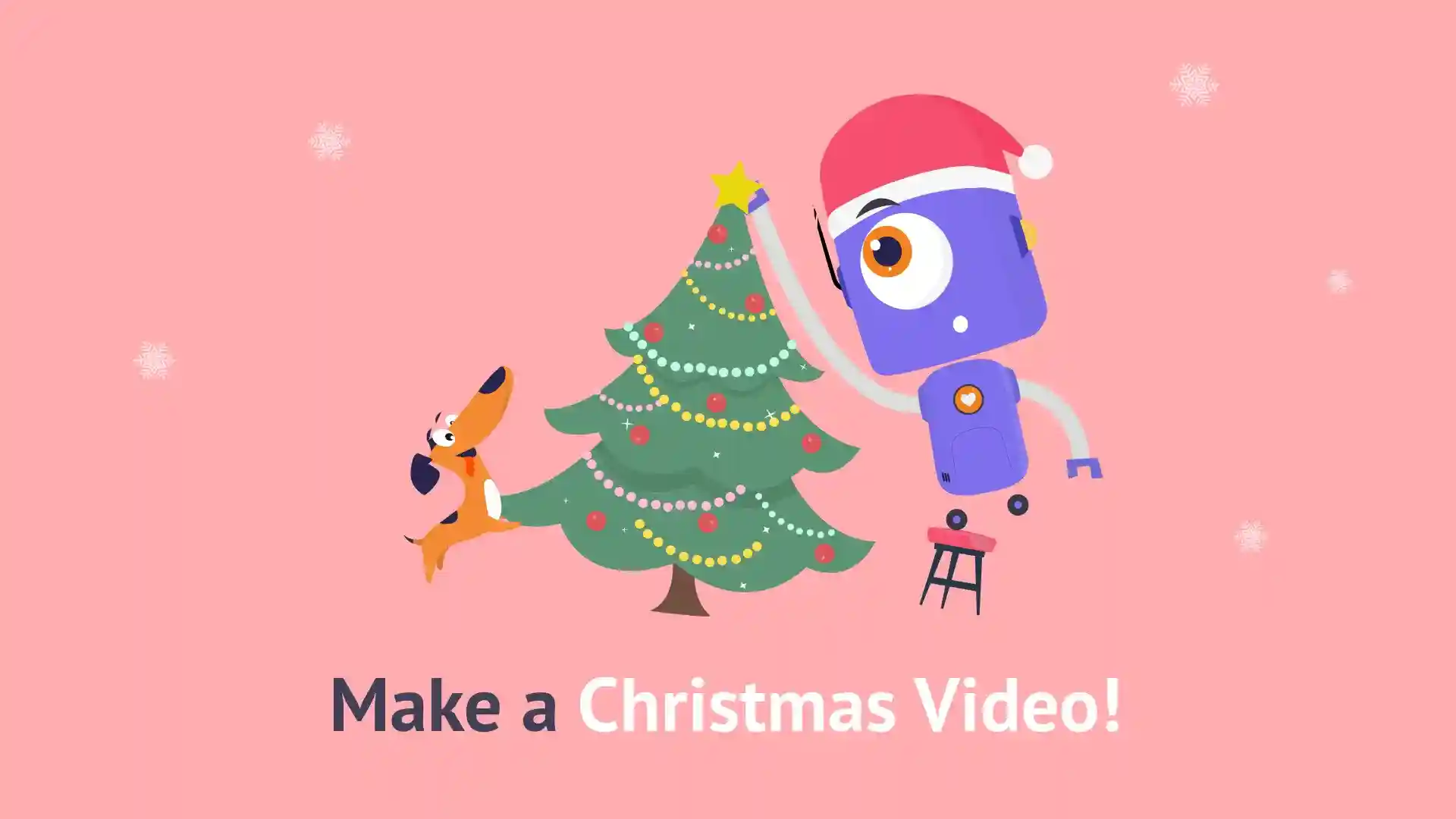 Holiday video maker