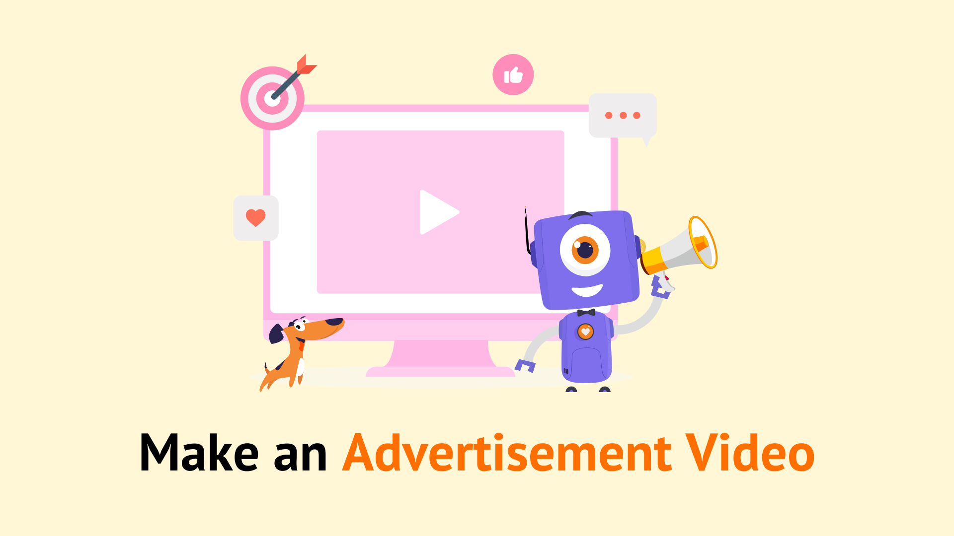 Advertisement video maker