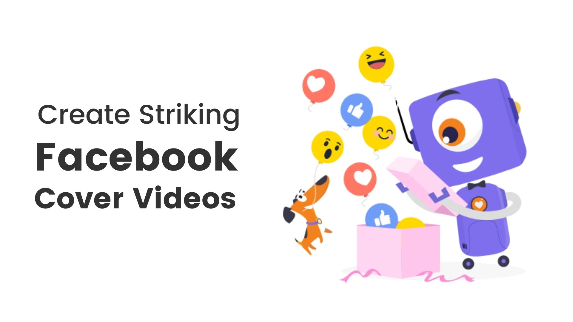 Facebook cover video maker banner image