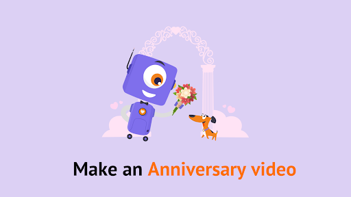 Anniversary video maker