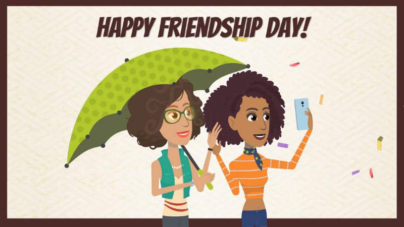 Friendship day video maker: Create in 5 mins for Free!