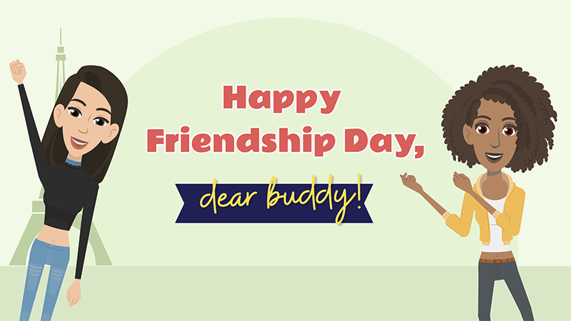 Friendship Day Wishes Template