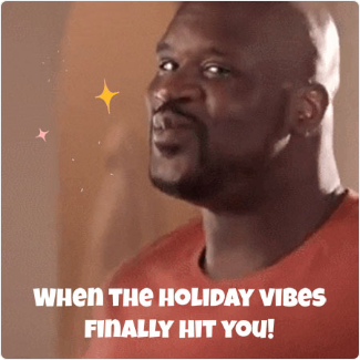 Holiday Vibes template