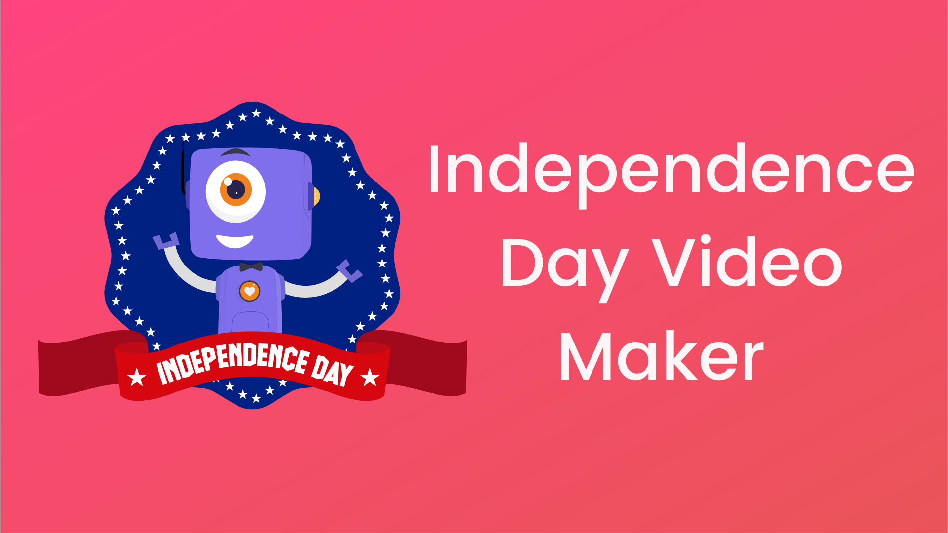 Easiest] Independence day video maker | 100+ Free templates
