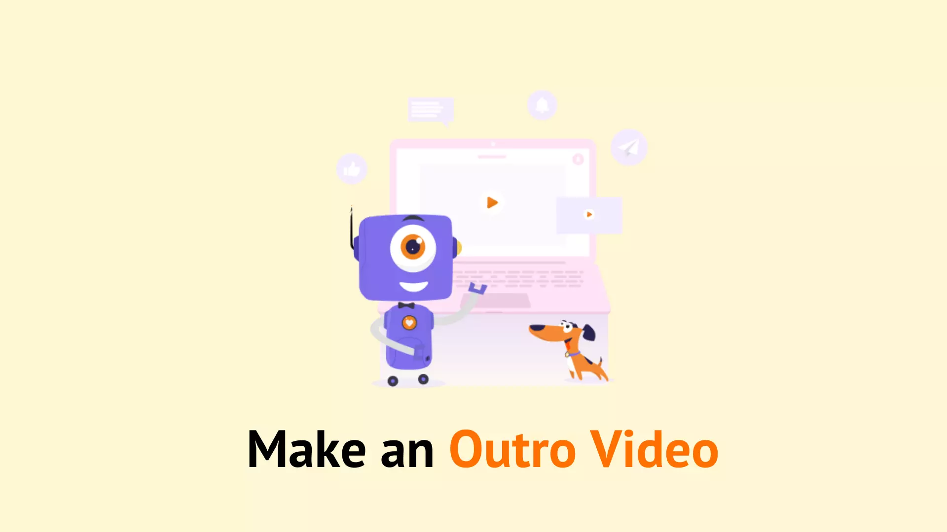 Outro video maker