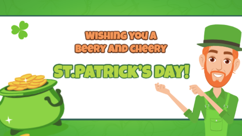 Animated Patrick's Day Wish