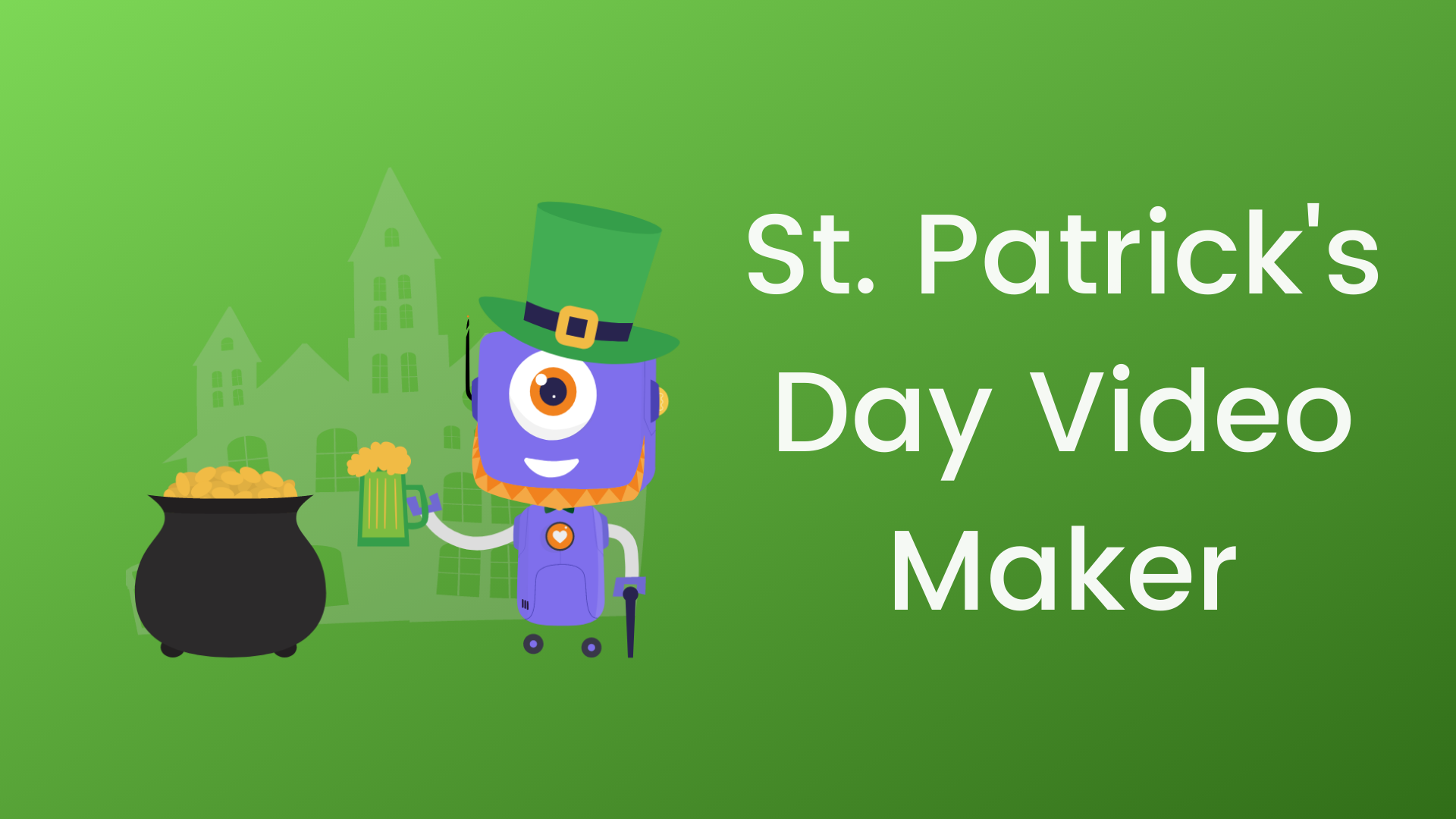 St. Patrick's Day video maker | 100+ free templates