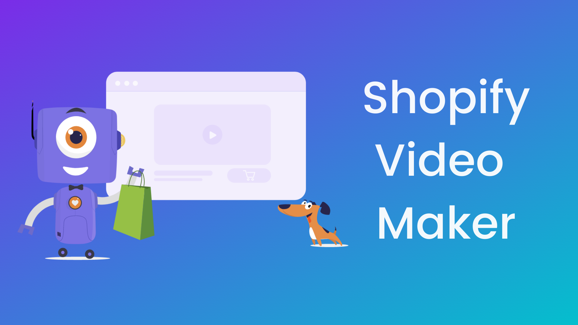 Shopify video maker banner image