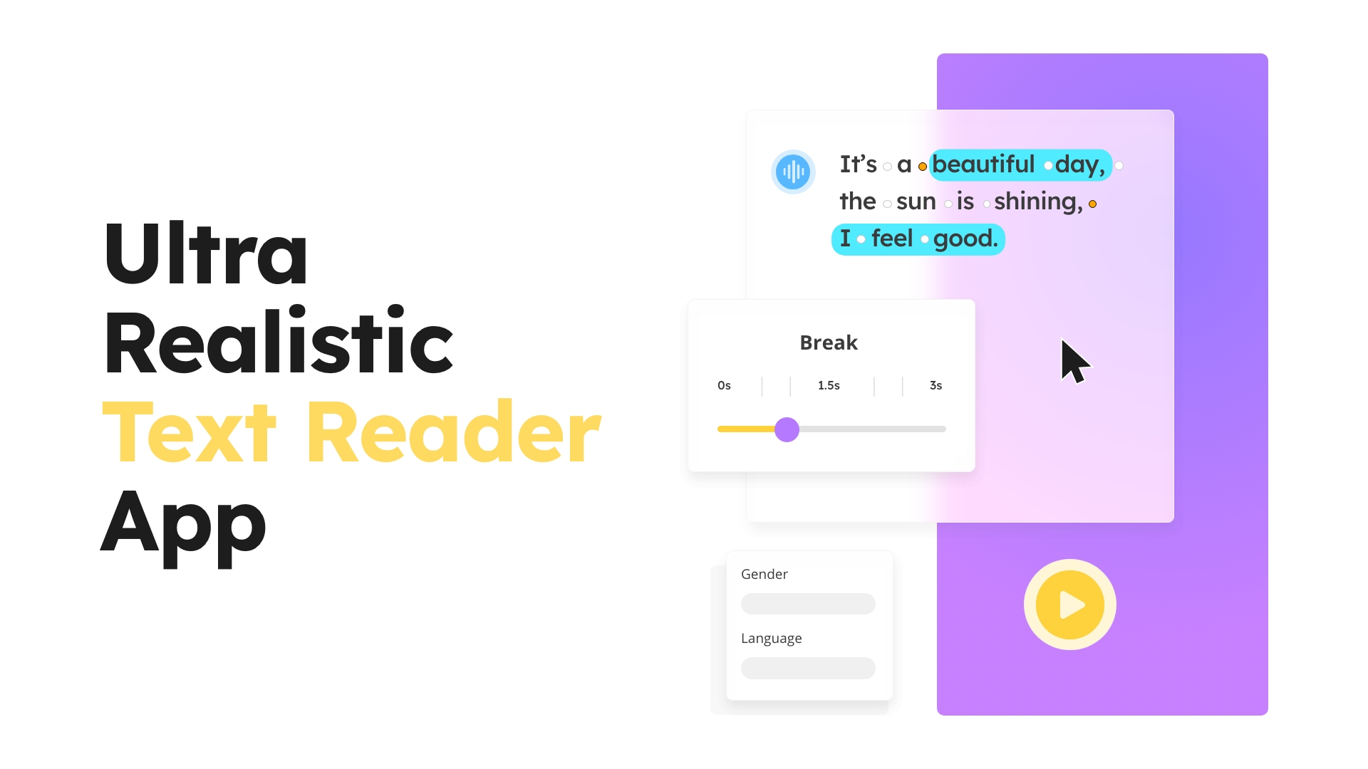 text reader voice app