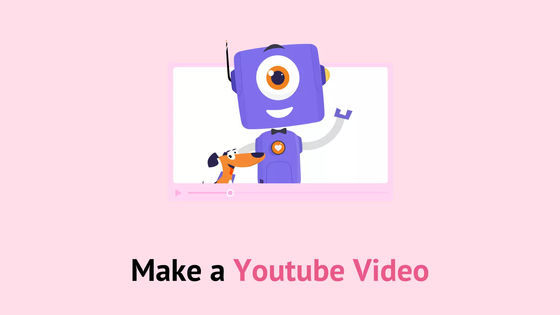 create youtube video