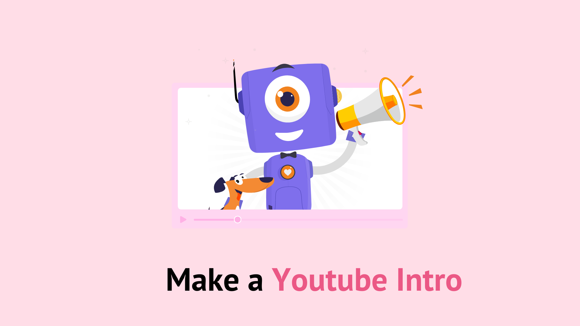Create Youtube intro video