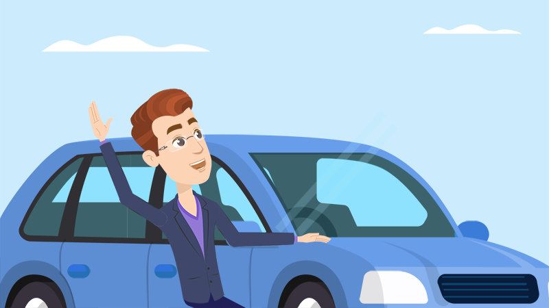 car rental explainer template